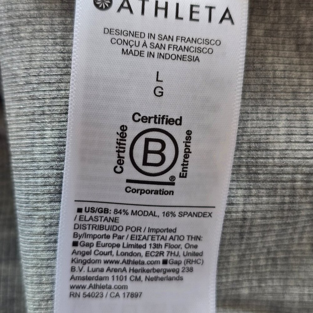 Signature Rib Crew Top - Picture 5 of 10